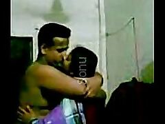 Indian obese interior kissing